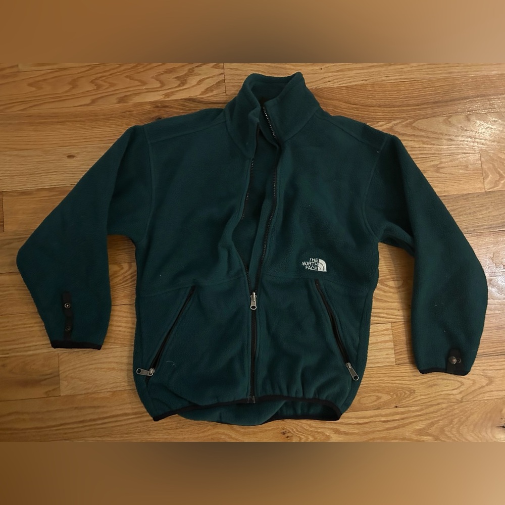 Vintage y2k North Face men’s fleece jacket, S